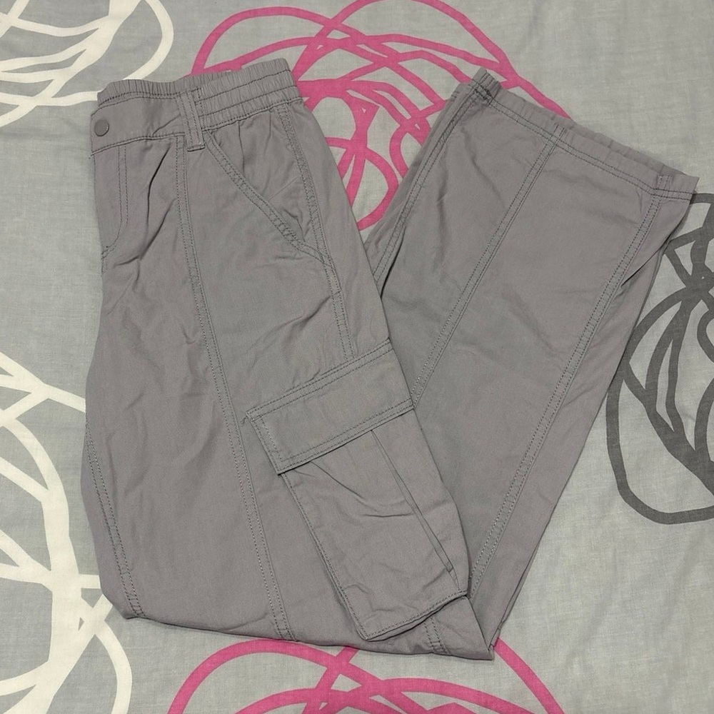 H&M Grey Baggy Cargo Pants